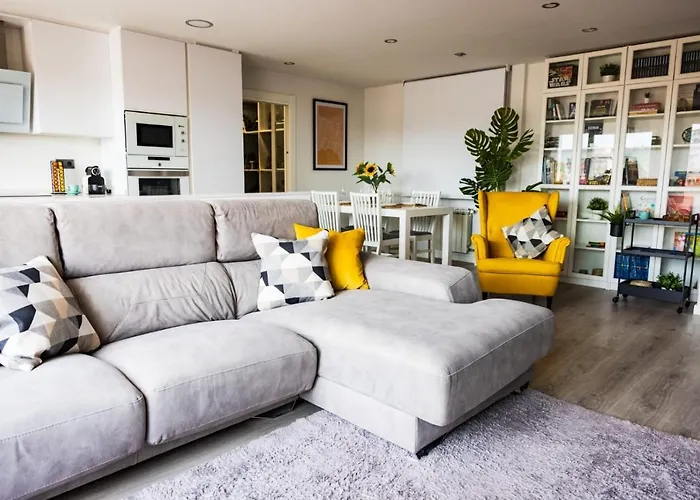 Lujoso Atico Entre 2 Playas Con Garaje, Terraza, Vistas Y Wifi Lejlighed Gijón