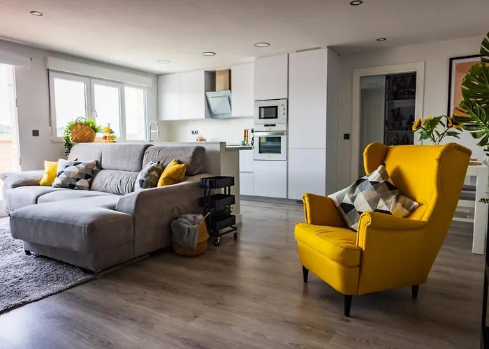 Lujoso ático Entre 2 Playas Con Garaje, Terraza, Vistas Y Wifi * Gijón