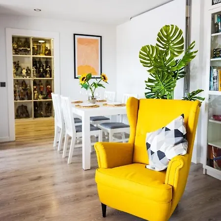 شقة Lujoso Atico Entre 2 Playas Con Garaje, Terraza, Vistas Y Wifi *